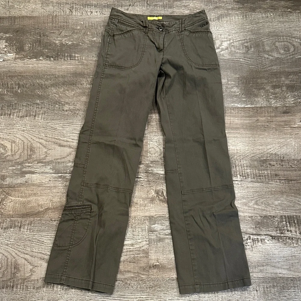 Lole Khaki Straight Leg Pants Size‎ 2